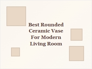 Best Rounded Ceramic Vase for Modern Living Rooms